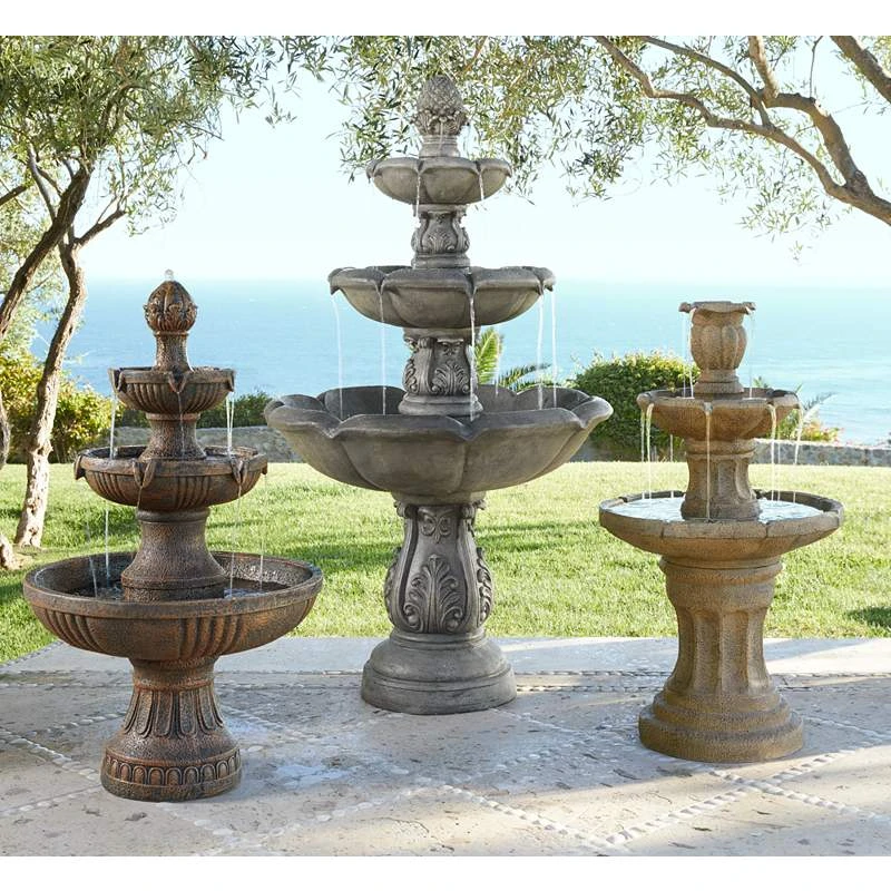 Ravenna 43" High Italian Garden Fountain By John Timberland 3 Ravenna 43" High Italian Garden Fountain By John Timberland