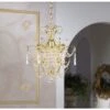 Schonbek Century 12 1/2"W Aurelia Gold Pendant Chandelier -Golden Lighting Shop 04253scene1