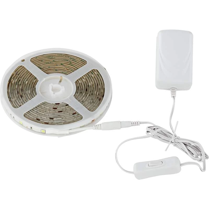 16.4' Cuttable Connectable Non-Dimmable White LED Tape Light 4 16.4' Cuttable Connectable Non-Dimmable White LED Tape Light - Image 2
