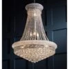Elegant Primo Collection 28" Wide Royal Cut Crystal Chandelier