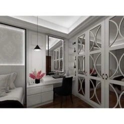 Schonbek Primrose Black 8" Wide Modern Cone LED Mini Pendant