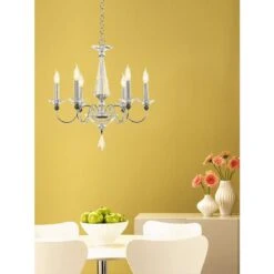 Schonbek Jasmine Optic Crystal 22 1/2" Wide Chandelier