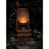 Sun Villa Faux Stone 37"H Outdoor Fountain With LED Lights -Golden Lighting Shop 59913scene2