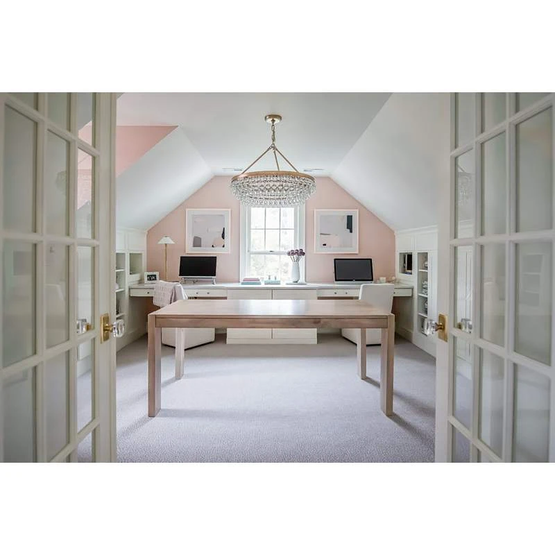 Calypso 30"W Vibrant Gold And Crystal Teardrop Chandelier 3 Calypso 30"W Vibrant Gold And Crystal Teardrop Chandelier