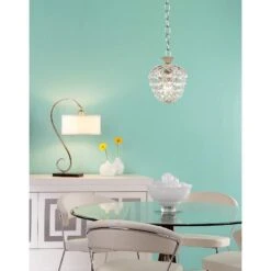 James R. Moder Granada Crystal Mini-Pendant Chandelier