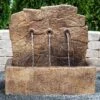 Acadia 34" High Relic Lava LED Outdoor Wall Fountain -Golden Lighting Shop acadia 34 inch high relic lava led outdoor wall fountain 398r3cropped
