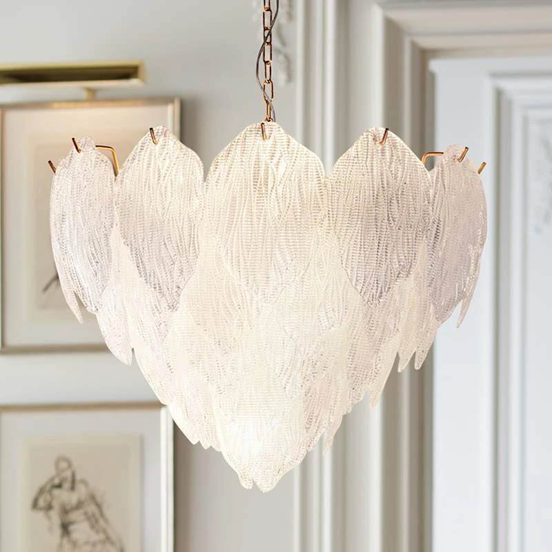 Acanthus 20" Wide Distressed Gold Metal Pendant Light 3 Acanthus 20" Wide Distressed Gold Metal Pendant Light