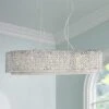 Adali Curve 32" Wide Clear Crystal Linear Chandelier 2 Adali Curve 32" Wide Clear Crystal Linear Chandelier -Golden Lighting Shop adali curve 32 inch wide clear crystal linear chandelier 8g378cropped