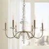 Allegri Bolivar 24" Wide Champagne Gold 6-Light Chandelier -Golden Lighting Shop allegri bolivar 24 inch wide champagne gold 6 light chandelier 22w56cropped