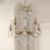 Allegri Valencia 26" Wide Champagne Gold 5-Light Chandelier -Golden Lighting Shop allegri valencia 26 inch wide champagne gold 5 light chandelier 22w66cropped