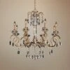 Allegri Valencia 32" Wide Champagne Gold 8-Light Chandelier 1 Allegri Valencia 32" Wide Champagne Gold 8-Light Chandelier -Golden Lighting Shop allegri valencia 32 inch wide champagne gold 8 light chandelier 22w70cropped