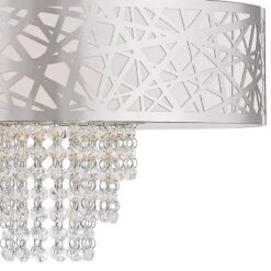 Allendale 18"W Polished Nickel Crystal Pendant Chandelier 7 Allendale 18"W Polished Nickel Crystal Pendant Chandelier -Golden Lighting Shop allendale 18 inchw polished nickel crystal pendant chandelier 69m09views1