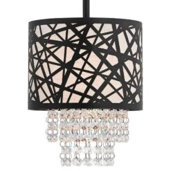 Allendale 8" Wide Bronze Crystal Mini Pendant -Golden Lighting Shop allendale 8 inch wide bronze crystal mini pendant 69m06views1