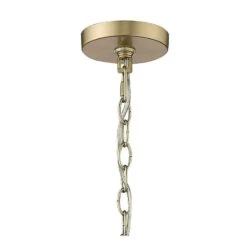 Golden Lighting Ariella 10" Wide Brushed Champagne Bronze Mini Pendant Light -Golden Lighting Shop ariella 10 inch wide brushed champagne bronze mini pendant light 97y35views2