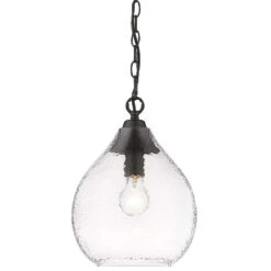Golden Lighting Ariella 14 3/4" Wide Matte Black Mini Pendant Light