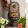 Armando 42 3/4" High Mosaic Patio Wall Fountain With Light -Golden Lighting Shop armando 42 and three quarter inch high mosaic patio wall fountain with light 78e80cropped
