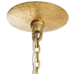 Arteriors Home Prescott 28" Wide Gold Leaf Two Tiered Pendant 13 Arteriors Home Prescott 28" Wide Gold Leaf Two Tiered Pendant -Golden Lighting Shop arteriors home prescott 28 inch wide gold leaf two tiered pendant 390y0views3