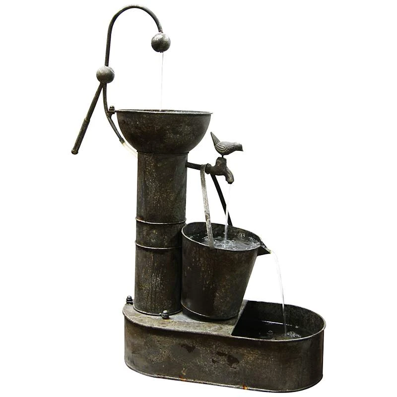 Ashbridge Tiering Tin 33" High Fountain 3 Ashbridge Tiering Tin 33" High Fountain - Image 2