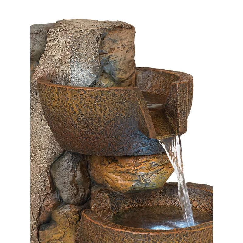 Ashmill Urn 29" High Rustic Garden Fountain 5 Ashmill Urn 29" High Rustic Garden Fountain - Image 3