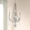 Barcelona 17" Wide Transcend Silver Crystal Chandelier 1 Barcelona 17" Wide Transcend Silver Crystal Chandelier -Golden Lighting Shop barcelona 17 inch wide transcend silver crystal chandelier 11m20cropped