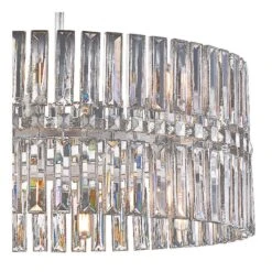 Belle Aurore 26 1/4"W Silver Leaf Crystal Drum Pendant Light 7 Belle Aurore 26 1/4"W Silver Leaf Crystal Drum Pendant Light -Golden Lighting Shop belle aurore 26 and one quarter inchw silver leaf crystal drum pendant light 77m73views1
