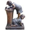 Alpine Boy And Girl LED Indoor - Outdoor 27" High Floor Fountain 1 Alpine Boy And Girl LED Indoor - Outdoor 27" High Floor Fountain -Golden Lighting Shop boy and girl led indoor outdoor 27 inch high floor fountain 6w925