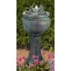Butterfly 36" High Bronze Patina Bubbler Fountain With Light -Golden Lighting Shop butterfly 36 inch high bronze patina bubbler fountain with light 65f43