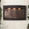 Calming Waters 53 1/2" Wide Modern Stone Wall Fountain -Golden Lighting Shop calming waters 53 and one half inch wide modern stone wall fountain 6v062cropped