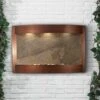 Calming Waters Green Stone Copper Vein 35"H Wall Fountain 1 Calming Waters Green Stone Copper Vein 35"H Wall Fountain -Golden Lighting Shop calming waters green stone copper vein 35 inchh wall fountain 6v109cropped