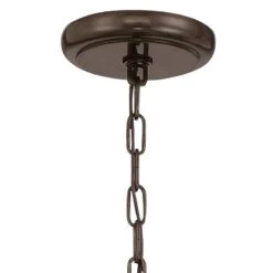 Calypso 20" Wide Crystal Vibrant Bronze Chandelier -Golden Lighting Shop calypso 20 inch wide crystal vibrant bronze chandelier 2c241views2