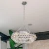 Calypso 30" Wide Polished Chrome And Crystal Chandelier 2 Calypso 30" Wide Polished Chrome And Crystal Chandelier -Golden Lighting Shop calypso 30 inch wide polished chrome and crystal chandelier 18f74cropped