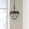 Calypso 7 1/2" Wide Vibrant Bronze And Crystal Mini Chandelier -Golden Lighting Shop calypso 7 and one half inch wide vibrant bronze and crystal mini chandelier 71x59cropped