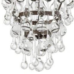 Calypso 7 1/2" Wide Vibrant Bronze And Crystal Mini Chandelier -Golden Lighting Shop calypso 7 and one half inch wide vibrant bronze and crystal mini chandelier 71x59views1