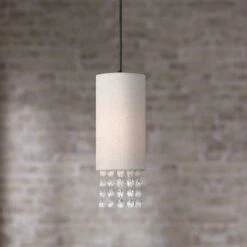 Carlisle 4 3/4" Wide English Bronze And Crystal Mini Pendant