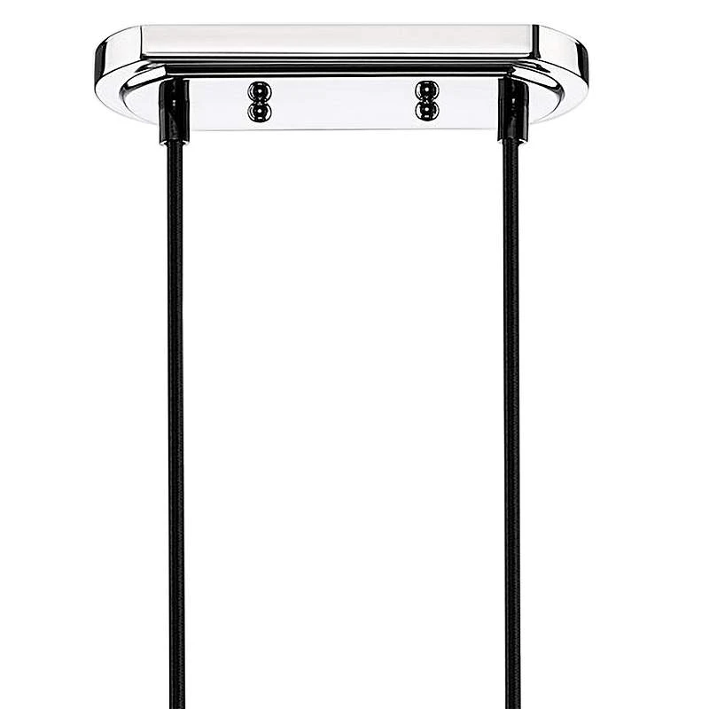 Golden Lighting Carver 35 1/2" Wide Chrome Linear Pendant Light 6 Golden Lighting Carver 35 1/2" Wide Chrome Linear Pendant Light - Image 4