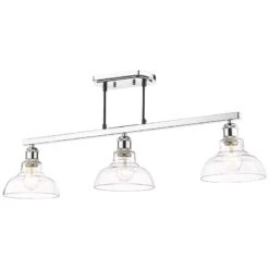 Golden Lighting Carver 35 1/2" Wide Chrome Linear Pendant Light 11 Golden Lighting Carver 35 1/2" Wide Chrome Linear Pendant Light -Golden Lighting Shop carver 35 and one half inch wide chrome linear pendant light 129n0views3