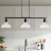 Golden Lighting Carver 35 1/2" Wide Matte Black Linear Pendant Light -Golden Lighting Shop carver 35 and one half inch wide matte black linear pendant light 128n0cropped