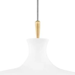Cassidy 21" Wide Aged Brass And Soft White Pendant Light -Golden Lighting Shop cassidy 21 inch wide aged brass and soft white pendant light 671r1views1