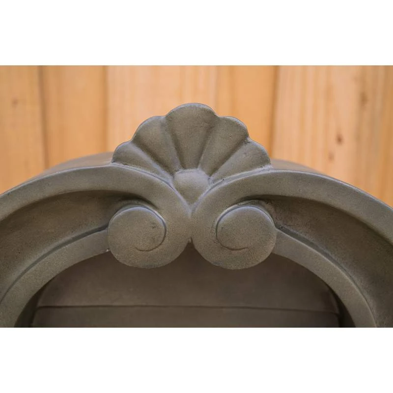 Cathedral 44" Traditional Stone Floor Fountain With Lights 7 Cathedral 44" Traditional Stone Floor Fountain With Lights - Image 5