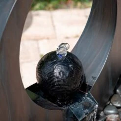 Circlet 27 1/2" High Spitter Bubbler Modern Fountain -Golden Lighting Shop circlet 27 and one half inch high spitter bubbler modern fountain 78e46views1