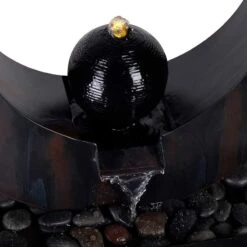 Circlet 27 1/2" High Spitter Bubbler Modern Fountain -Golden Lighting Shop circlet 27 and one half inch high spitter bubbler modern fountain 78e46views2