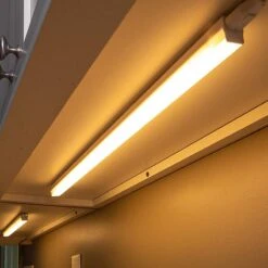 Citro2 16" Wide White Plug-In LED Under Cabinet Light -Golden Lighting Shop citro2 16 inch wide white plug in led under cabinet light 882h1views1