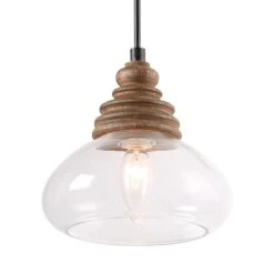 Cody 7 1/2" Wide Faux Wood Mini Pendant -Golden Lighting Shop cody 7 and one half inch wide faux wood mini pendant 161x1