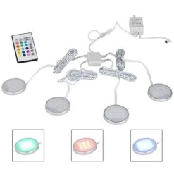 Color-Changing LED Puck Light Kit By 360 Lighting