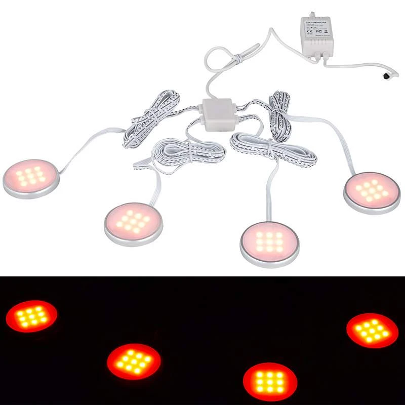 Color-Changing LED Puck Light Kit By 360 Lighting 5 Color-Changing LED Puck Light Kit By 360 Lighting - Image 3