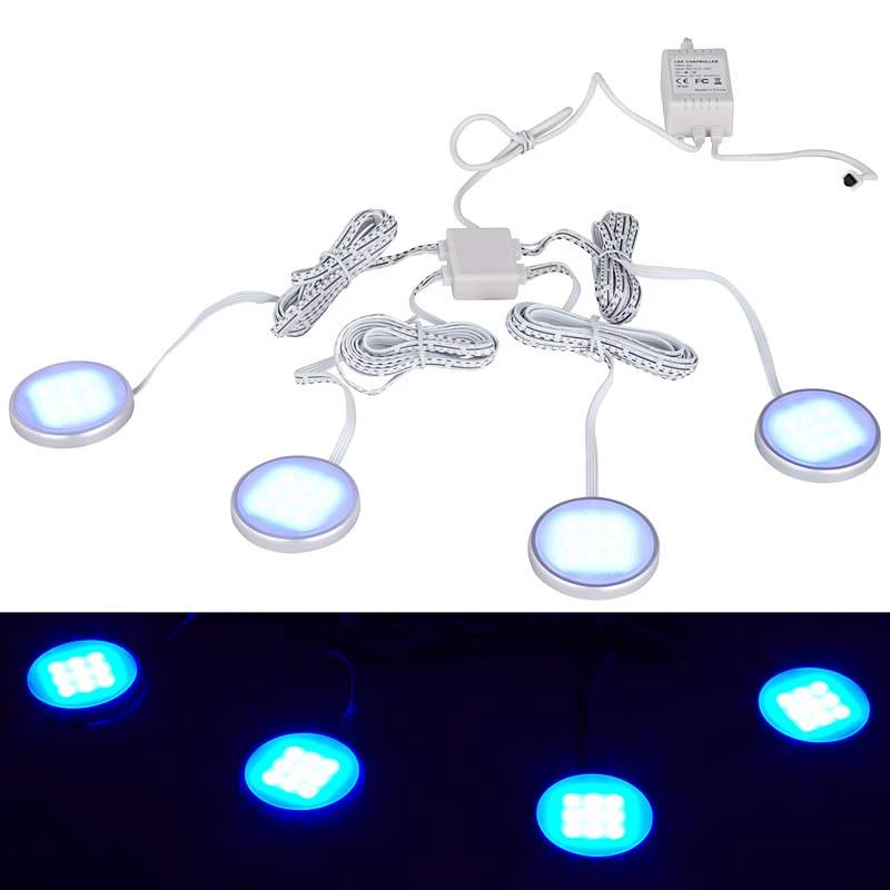 Color-Changing LED Puck Light Kit By 360 Lighting 6 Color-Changing LED Puck Light Kit By 360 Lighting - Image 4