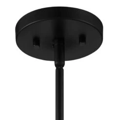 Cora 11" Wide Matte Black Hammered Glass Mini Pendant -Golden Lighting Shop cora 11 inch wide matte black hammered glass mini pendant 080d0views2