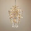 Corbett Ambrosia 24" Wide Gold And Silver Leaf Pendant Light -Golden Lighting Shop corbett ambrosia 24 inch wide gold and silver leaf pendant light 9p435cropped