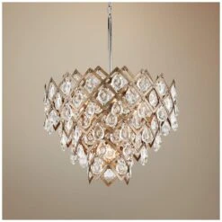 Corbett Tiara 25 3/4" Wide Vienna Bronze Pendant Light