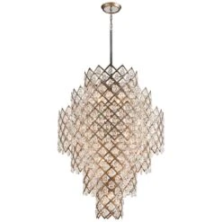 Corbett Tiara 44 3/4" Wide Vienna Bronze Pendant Light 7 Corbett Tiara 44 3/4" Wide Vienna Bronze Pendant Light -Golden Lighting Shop corbett tiara 44 and three quarter inch wide vienna bronze pendant light 9p441views1